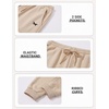 image:imageCOOFANDY Mens FleeceLined Sweatpants Loose Fit Joggers with PocketsBeige
