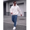image:imageCOOFANDY Mens FleeceLined Sweatpants Loose Fit Joggers with PocketsBlue