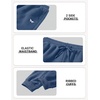 image:imageCOOFANDY Mens FleeceLined Sweatpants Loose Fit Joggers with PocketsBlue
