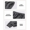 image:imageCOOFANDY Mens FleeceLined Sweatpants Loose Fit Joggers with PocketsDark Heather Grey