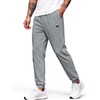 image:imageCOOFANDY Mens FleeceLined Sweatpants Loose Fit Joggers with PocketsLight Heather Grey
