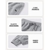 image:imageCOOFANDY Mens FleeceLined Sweatpants Loose Fit Joggers with PocketsLight Heather Grey