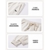 image:imageCOOFANDY Mens FleeceLined Sweatpants Loose Fit Joggers with PocketsWhite