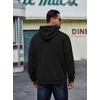 image:imageCOOFANDY Mens Hoodie Pullover Hooded Sweatshirt Casual Fashion Solid FallBlack