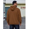 image:imageCOOFANDY Mens Hoodie Pullover Hooded Sweatshirt Casual Fashion Solid FallLight Brown