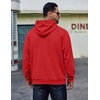 image:imageCOOFANDY Mens Hoodie Pullover Hooded Sweatshirt Casual Fashion Solid FallTrue Red