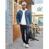 image:imageCOOFANDY Mens Hoodie Pullover Hooded Sweatshirt Casual Fashion Solid FallWhite