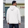 image:imageCOOFANDY Mens Hoodie Pullover Hooded Sweatshirt Casual Fashion Solid FallWhite