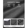 image:imageCOOFANDY Mens Long Sleeve Tee Shirts Cotton Casual Basic TShirtsGray