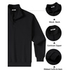 image:imageCOOFANDY Mens Quarter Zip Pullover 2026 Fashion Texture 14 Zip SweatshirtBlack