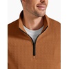 image:imageCOOFANDY Mens Quarter Zip Pullover 2026 Fashion Texture 14 Zip SweatshirtBrown