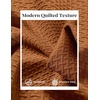 image:imageCOOFANDY Mens Quarter Zip Pullover 2026 Fashion Texture 14 Zip SweatshirtBrown