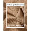 image:imageCOOFANDY Mens Quarter Zip Pullover 2026 Fashion Texture 14 Zip SweatshirtCaramel Orange