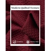 image:imageCOOFANDY Mens Quarter Zip Pullover 2026 Fashion Texture 14 Zip SweatshirtMaroon