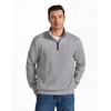 image:imageCOOFANDY Mens Quarter Zip Pullover 2026 Fashion Texture 14 Zip SweatshirtMedium Grey Heather