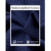 image:imageCOOFANDY Mens Quarter Zip Pullover 2026 Fashion Texture 14 Zip SweatshirtNavy Blue