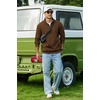 image:imageCOOFANDY Mens Quarter Zip Pullover Sweatshirt Fleece Mock Neck with PocketBrown