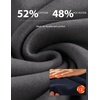 image:imageCOOFANDY Mens Quarter Zip Pullover Sweatshirt Fleece Mock Neck with PocketDark Gray