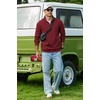 image:imageCOOFANDY Mens Quarter Zip Pullover Sweatshirt Fleece Mock Neck with PocketDark Red