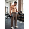image:imageCOOFANDY Mens Sweatpants Casual Baggy Pants Lightweight Cotton SweatpantsBrown
