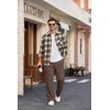 image:imageCOOFANDY Mens Sweatpants Casual Baggy Pants Lightweight Cotton SweatpantsBrown