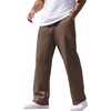 image:imageCOOFANDY Mens Sweatpants Casual Baggy Pants Lightweight Cotton SweatpantsBrown