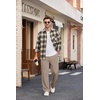 image:imageCOOFANDY Mens Sweatpants Casual Baggy Pants Lightweight Cotton SweatpantsKhaki