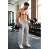 image:imageCOOFANDY Mens Sweatpants Casual Baggy Pants Lightweight Cotton SweatpantsLight Gray