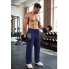 image:imageCOOFANDY Mens Sweatpants Casual Baggy Pants Lightweight Cotton SweatpantsNavy Blue