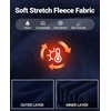 image:imageCOOFANDY Mens Sweatsuit Set Fleece Crewneck Sweatshirt and Jogger PantsNavy Blue