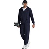 image:imageCOOFANDY Mens Sweatsuits 2 Piece Set Full Zip Hoodie Jogging Track SuitsNavy Blue