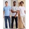 image:imageCOOFANDY Mens T Shirt Short Sleeve Casual TShirts Crew Neck Basic Tee ShirtsEssentials 3 Pack