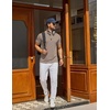image:imageCOOFANDY Mens T Shirt Short Sleeve Casual TShirts Crew Neck Basic Tee ShirtsKhaki