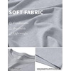 image:imageCOOFANDY Mens T Shirt Short Sleeve Casual TShirts Crew Neck Basic Tee ShirtsLight Grey