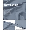 image:imageCOOFANDY Mens T Shirt Short Sleeve Casual TShirts Crew Neck Basic Tee ShirtsMisty Blue