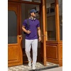 image:imageCOOFANDY Mens T Shirt Short Sleeve Casual TShirts Crew Neck Basic Tee ShirtsPurple