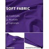 image:imageCOOFANDY Mens T Shirt Short Sleeve Casual TShirts Crew Neck Basic Tee ShirtsPurple