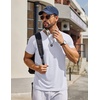 image:imageCOOFANDY Mens T Shirt Short Sleeve Casual TShirts Crew Neck Basic Tee ShirtsWhite