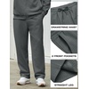 image:imageCOOFANDY Mens Tracksuit 2 Piece Set Full Zip Jogging Sweatsuits OutfitsDark Gray
