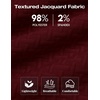 image:imageCOOFANDY Mens Tracksuit 2 Piece Set Full Zip Jogging Sweatsuits OutfitsRed