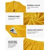 image:imageCOOFANDY Mens Velour Tracksuit 2 Piece Set Sweatsuits Velvet Jogging SuitsYellow