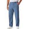 image:imageCOOFANDY Mens Corduroy Pant Straight Fit Flat Front Casual Dress SlacksBlue