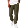 image:imageCOOFANDY Mens FleeceLined Sweatpants Loose Fit Joggers with PocketsArmy Green