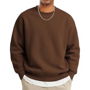 image:imageCOOFANDY Mens Crewneck Sweatshirts Fleece Pullover Thermal Casual ShirtBrown