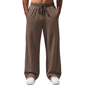 image:imageCOOFANDY Mens Sweatpants Casual Baggy Pants Lightweight Cotton SweatpantsBrown