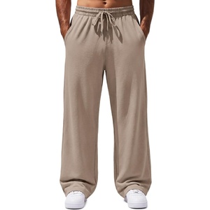 image:imageCOOFANDY Mens Sweatpants Casual Baggy Pants Lightweight Cotton SweatpantsKhaki