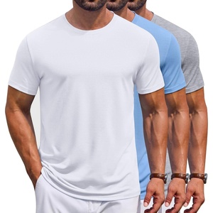image:imageCOOFANDY Mens T Shirt Short Sleeve Casual TShirts Crew Neck Basic Tee ShirtsEssentials 3 Pack
