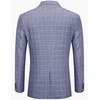 image:imageCOOFANDY Mens Blazer Casual Sport Coats Regular Fit Lightweight Suit JacketCheckered Blazer  Blue