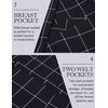 image:imageCOOFANDY Mens Blazer Casual Sport Coats Regular Fit Lightweight Suit JacketCheckered Blazer  Navy Blue