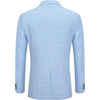 image:imageCOOFANDY Mens Blazer Casual Sport Coats Regular Fit Lightweight Suit JacketClear Blue